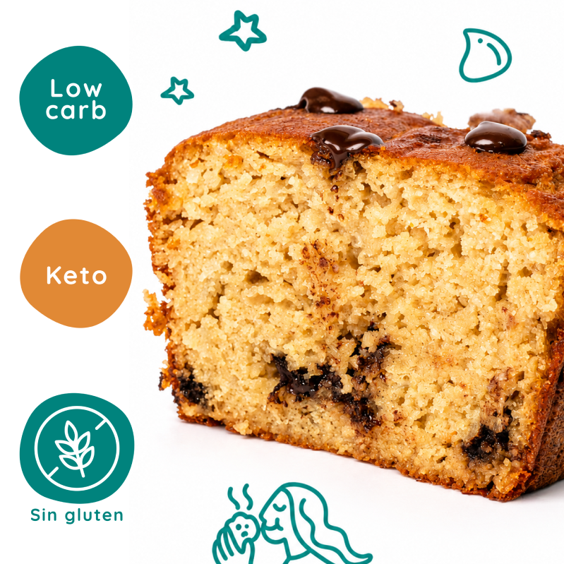 Cake chispas de chocolate